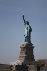 Naklejka na ściany i meble statue of liberty