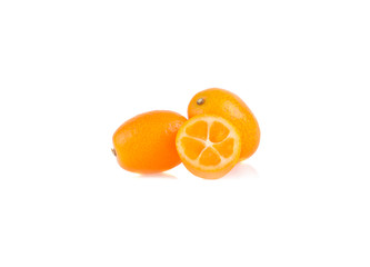 kumquat isolated on white background