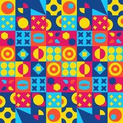 colorful seamless pattern background for your design