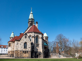 Fototapeta na wymiar Lutherkirche Zwickau in Sachsen