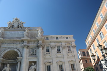 Obraz premium trevi fountain in rome italy