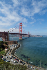Golden Gate Bridge in San Francisco California, USA