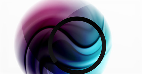 Naklejka premium Abstract background, fluid mixing gradient liquid style colors composition. Vector Illustration For Wallpaper, Banner, Background, Card, Book Illustration, landing page