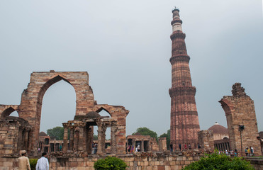 Fototapeta premium Qutab Minar en india