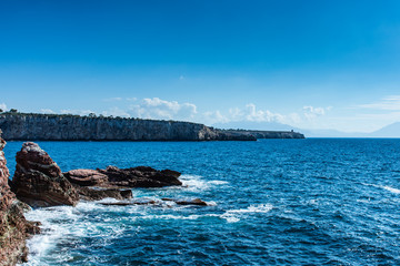 Cala Rossa, Terrasini, Sicily, Italy, Europe