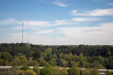 Obraz premium Atlanta Drone shot