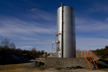 France, Saint Angel, Travaux de carriére