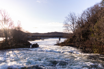 The River Morar in Morar, Scotland