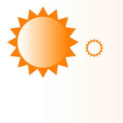 sun vector icon