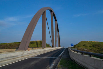 bridge over the road