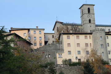 Fototapeta na wymiar Castelomonte a Cividale del Friuli