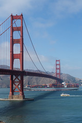 Golden Gate Bridge in San Francisco California, USA