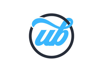 Upbound Logo Featuring the Initials U B in a Stylized Font Framed by a Circle