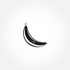 Obraz na płótnie Canvas banana icon. isolated design element