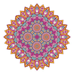 Mandala. Ethnic decorative elements