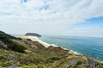 A beautiful View in  Califórnia coast - Big Sur, Condado de Monterey, Califórnia