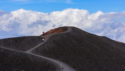 Massif de l'Etna en sicile