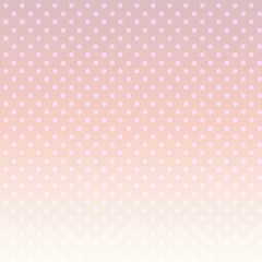 Coral polka dot background