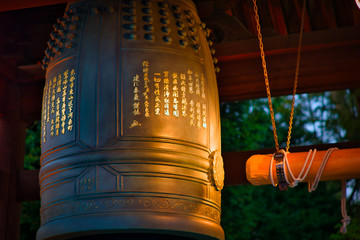寺の鐘 梵鐘 京都 日本の風景
