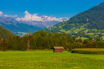Landscape near Vipiteno in Alto Adige