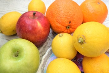 fresh fruits and vegetables