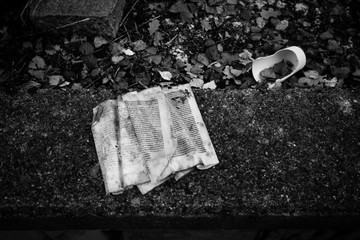 old newspaper
