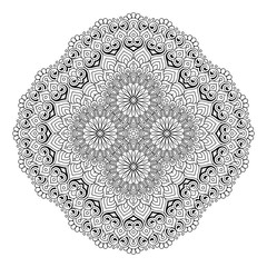 Mandala. Ethnic decorative elements