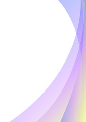 pastel multicolor abstract background, curve layer, multicolor transparent backdrop, vector illustration