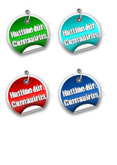 Cornavirus Button 