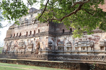 Fototapeta premium Ruines Temples Polonnaruwa Sri Lanka Triangle Culturel