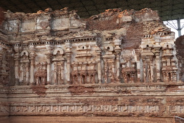 Fototapeta premium Ruines Temples Polonnaruwa Sri Lanka Triangle Culturel