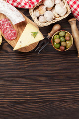 Italian cuisine food ingredients