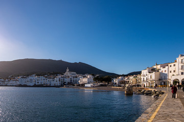 Fototapeta premium Cadaques on Costa Brava, Catalonia, Spain.