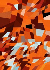 Abstract Colorful Geometrical Artwork,Abstract Graphical Art Background Texture,Modern Conceptual Art