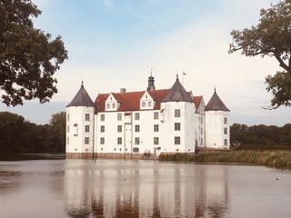 Fototapeta na wymiar Schloss Glücksburg