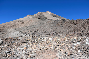 le sommet du El Teide, Ile de tenerife, canaries, espagne