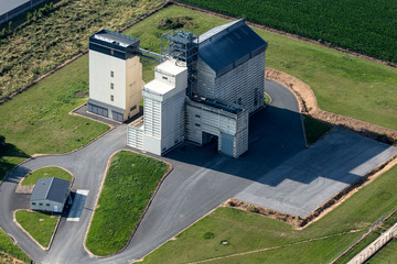 Photo aerienne de la campagne de l'Oise