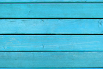 Background-texture: horizontal flooring of boards in bright blue