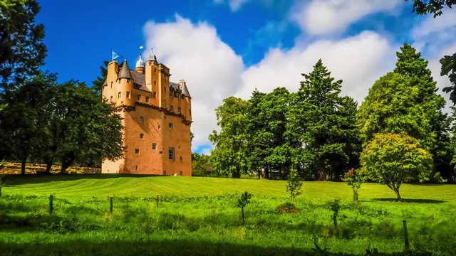 Timelapse of Craigievar Castle, Aberdeenshire