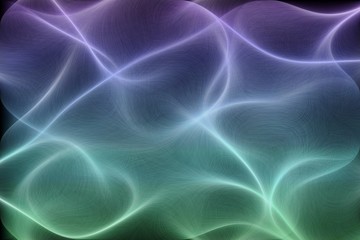 Energetic Abstract Flowing Blue & Cyan Lines Background