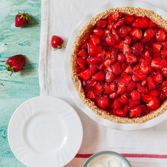 Strawberry Jelly Pie