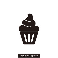 cupcake icon symbol illustration sign