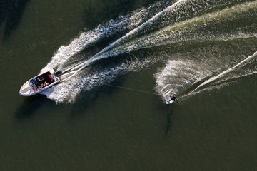 Photo aerienne de la campagne de l'Oise