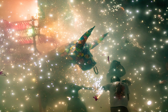 The Toritos (little bulls) is an annual tradition performed in Tultepec, Mexico