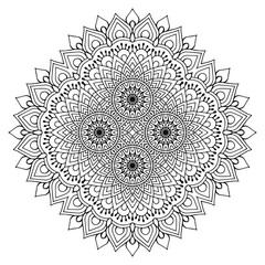 Mandala. Ethnic decorative elements