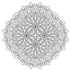 Mandala. Ethnic decorative elements