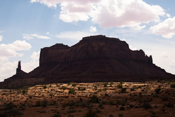 Desert landscape photo Utah