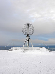 Nordkapp im Winter, Norwegen