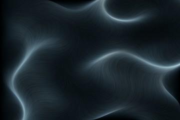 Abstract Flowing Blue Lines Background