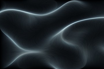 Abstract Flowing Blue Lines Background